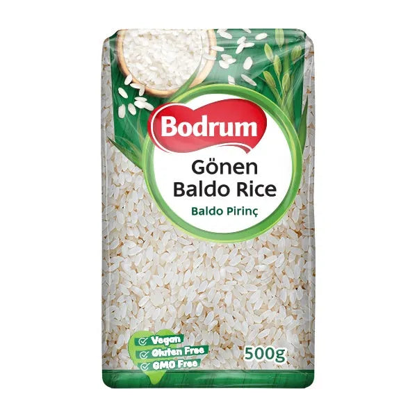 Bodrum Gonen Baldo Rice packaging on a white background