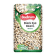 Packaging of Bodrum Black Eye Beans with visible branding and product details.