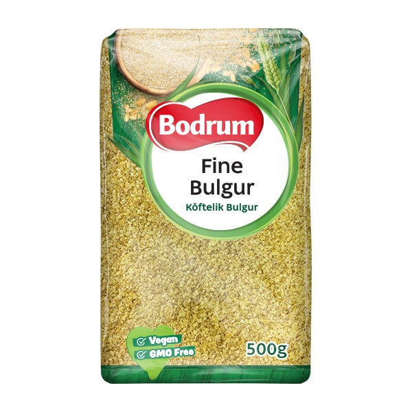 Bodrum Fine Bulgur package on a white background