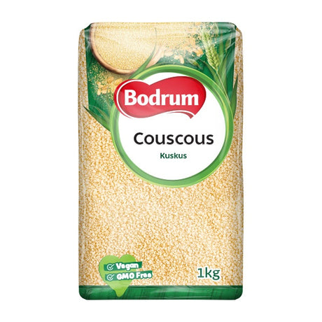 Bodrum couscous package on a white background