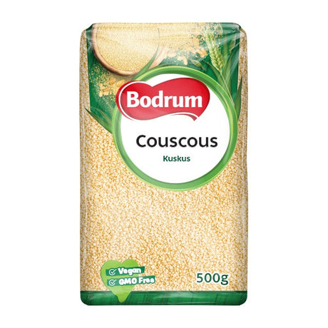 Bodrum couscous package on a white background