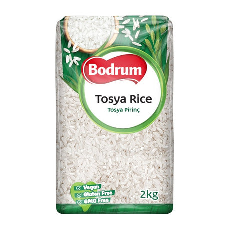 Bodrum Tosya Rice packaging on a white background