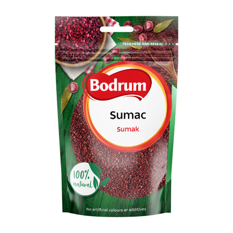 Bodrum Sumac packaging on a white background