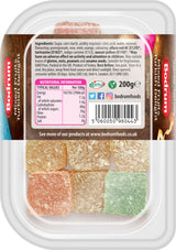 Packaged food with Bodrum Foods branding and ingredients list on a white background