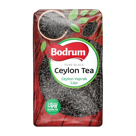 1kg bulk bag of Bodrum Foods Ceylon Tea, premium loose leaf black tea for traditional brewing
