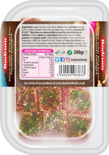Packaged food product with Bodrum branding on a white background