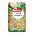Packaging of Bodrum Yellow Split Peas on a white background