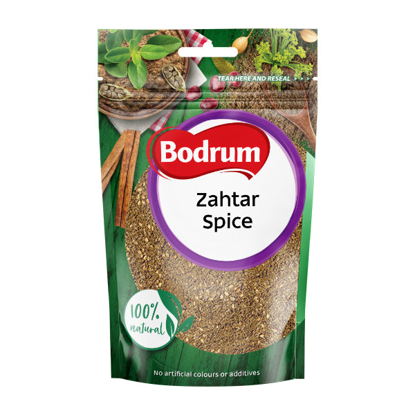 Bodrum Zahtar Spice packaging on a white background