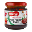 283g jar of Bodrum Szechuan Chilli Oil, spicy aromatic oil with crushed peppers and Sichuan peppercorns