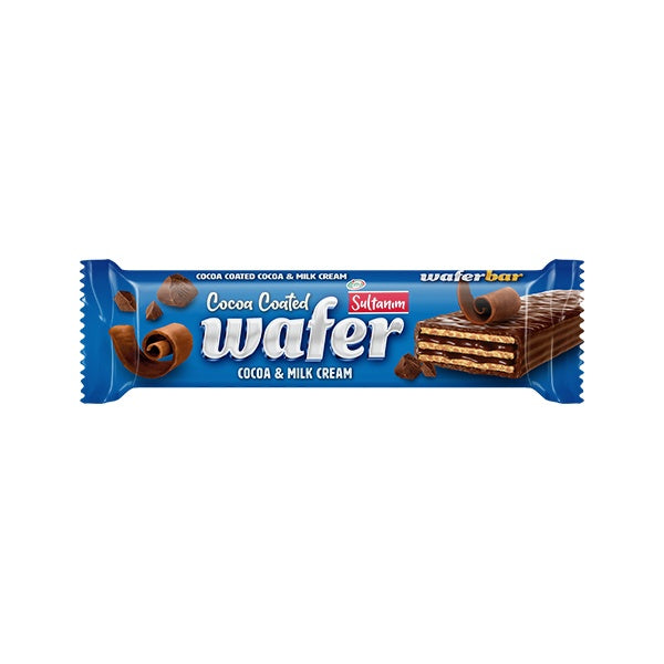 Sulthan Wafer bar packaging on a white background