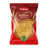 Red package of Bodrum Stelline with wheat design on a white background