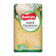Packaging of Bodrum Giant Couscous on a white background